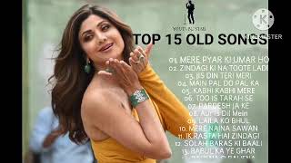 Top 14 old songs  best sad songs  Sadabahar evergreen songs [upl. by Leff]