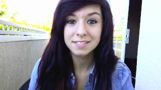 a very goofy update  Christina Grimmie [upl. by Ednarb]