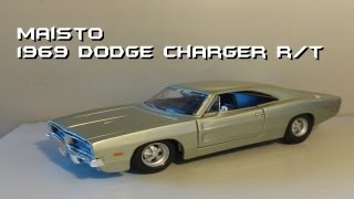 Maisto 125 1969 Dodge Charger RT Review [upl. by Hortensia]