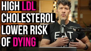 High LDL Cholesterol  Lower Risk of Death NEW 22 Year Study [upl. by Mellar631]