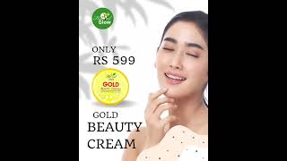 Herbal Glow Gold Beauty Cream rejuvenates your skin with natural ingredients promoting a radiant [upl. by Maddeu]