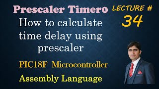 Prescaler in Timer0  prescaler in micrcontroller  How to calculate time delay using prescaler [upl. by Tamanaha336]