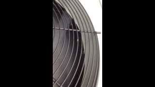 Rheem heat pump outside unit making a lot of noise [upl. by Hibben]