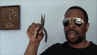 How to fix a bent nose bridge on vintage BampL RayBan Aviator Sunglasses [upl. by Aicilec]