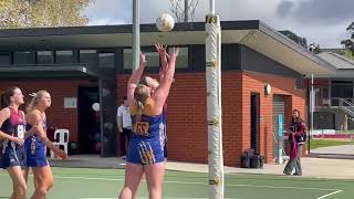 The final minutes of Sandhursts 2024 17 and under netball grand final win [upl. by Aihsekan]