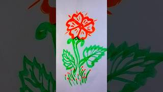 Gudhal ka phool art drawing [upl. by Eibbed]