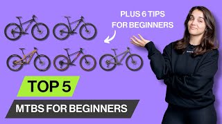 The Top 5 Beginner Mountain Bikes In 2024 [upl. by Miles]