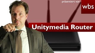 Darf Unitymedia eure Router für ein flächendeckendes WLANNetz nutzen  RA Christian Solmecke [upl. by Oriaj]