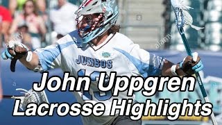 College Lacrosse Highlights John Uppgren 13 [upl. by Okuy440]