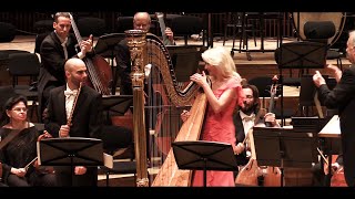 Mozart Flute and Harp Concerto K299 Zubin Mehta Julia Rovinsky Guy Eshed [upl. by Omsoc]