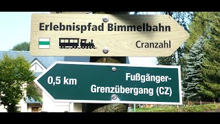 Oberwiesenthal Bimmelbahnweg Wandern nach Cranzahl [upl. by Ellesor710]