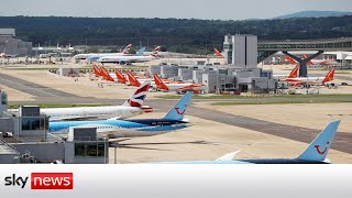 Gatwick airport to cut flights over the summer [upl. by Grory]