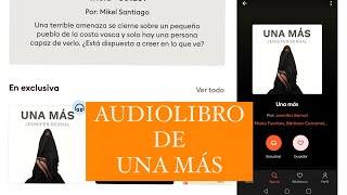 UNA MÁS en AUDIOLIBRO en STORYTEL 😱 [upl. by Assil]