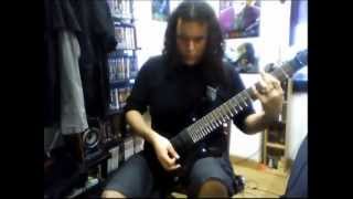 Fear Factory  Designing the Enemy Guitar cover [upl. by Eerrehc]