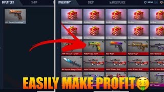 Standoff 2 How To Easily Make Gold And Invest On The Skin Marketplace‼️ [upl. by Wystand]