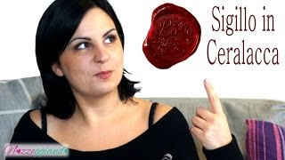 Sigillo Ceralacca fai da te Tutorial Nozzeggiando [upl. by Nalat]