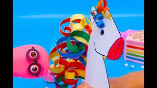 Making a Cute Paper Unicorn Puppet 🦄🌈 diy shorts [upl. by Coyle]