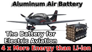 Aluminum Air battery The battery for electric Aviation [upl. by Peony285]