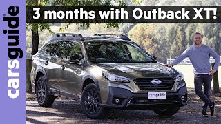 Longterm test 2024 Subaru Outback XT review Sport  Turbo wagon alternative to Hyundai Santa Fe [upl. by Uchish]