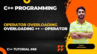 Overloading    Operator  Operator Overloading in C  In Hindi [upl. by Ahsinroc]