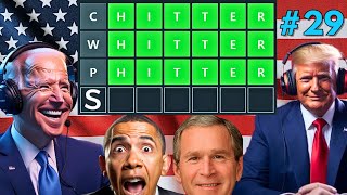 US Presidents Play WORDLE 29 [upl. by Eural884]