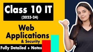 Web Applications and Security Class 10 Information Technology Code 402  DBMS Class 10 IT Unit 4 [upl. by Cosenza]