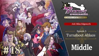 Ace Attorney Investigations Collection  Miles Edgeworth 18  Turnabout Ablaze Part 3 [upl. by Suirtimed]