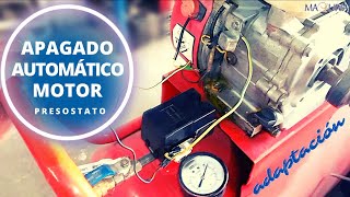 ADAPTACIÓN DE PRESOSTATO 🧰PARA QUE APAGUE MOTOR EN AUTOMÁTICOCOMPRESORMAQUIVARENTABLEYEFECTIVA [upl. by Harrak726]