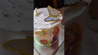 Birthday girl ke liye best cake 👌youtubeshorts ytshorts shorts cake trending cakedesign [upl. by Nodyl]