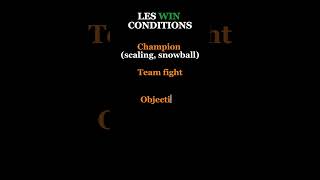 Les win conditions de league of legends [upl. by Assirralc]