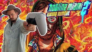 Hotline Miami 2 Wrong Number PL Psycha siedzi i uszy krwawią 1 [upl. by Nosreip]