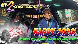 HAPPY NEW YEAR  TOAST TO 2024 FROM MR MIYAGI [upl. by Akim]