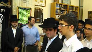 Selichos 5772 2012 Rosh  Chazan Binyomin Moskovits with CHOIR in Yeshiva Midrash Shmuel part 55 [upl. by Anurb]