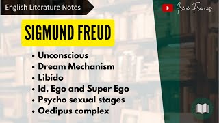 Sigmund Freud  Psychoanalytic Theory  IRENE FRANCIS [upl. by Annehsat985]