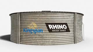 Kingspan Rhino Water Tanks  Brute Strength Inside amp Out [upl. by Aneliram]