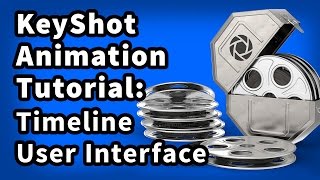 KeyShot 4 Animation Tutorial 02 Timeline User Interface [upl. by Aihseyt]