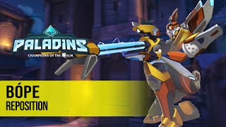 Bópe KINESSA PALADINS PRO COMPETITIVE GAMEPLAY l REPOSITION [upl. by Mendoza]