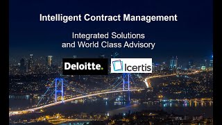 Intelligent Contract Management with Deloitte and Icertis [upl. by Kiryt789]