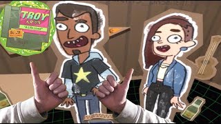 TROY ALL DIFFERENT LIVES  Rick and Morty Virtual Rickality [upl. by Jueta]