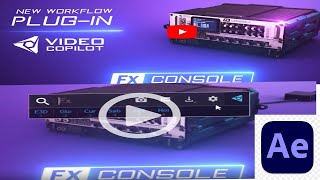 how to download and install fx console after effects tutorial [upl. by Siddon]