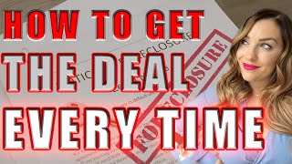 How to Get the Deal Every Time  FREE Pre Foreclosure Scripts [upl. by Demha392]