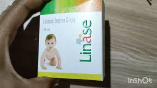 Linase Lactase Enzyme DropBaby medicine Linase Drop [upl. by Hamilton]