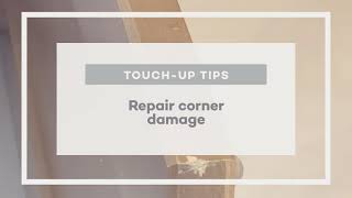 How to Repair Corner Damage on KraftMaid Cabinets [upl. by Ydrah]