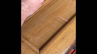 Pulse Laser Cleaning Stain and Varnish from Wood [upl. by Bonns956]