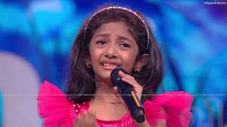 Sowkiyama Kannae Song by MeghnaSumesh 😍 SuperSingerJunior [upl. by Elik]