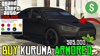 How to Get Kuruma Armored Car in GTA 5 Online 2024  GTA Online Tutorial [upl. by Thekla]