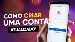 Como CRIAR uma CONTA no INSTAGRAM em 2024 [upl. by Nareht]