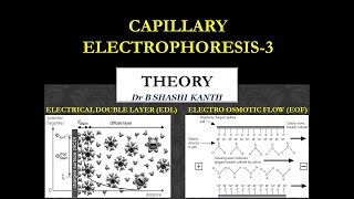 CAPILLARY ELECTROPHORESIS3ELECTRO OSMOTIC FLOWELECTRICAL DOUBLE LAYER [upl. by Gilmore]