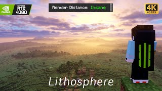 This MOD has the BEST ISLAND GENERATION  Lithosphere  Distant Horizons [upl. by Pazit]