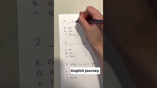 English exercise with English journey [upl. by Dnomaid]